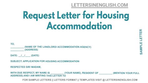How to Apply for Accommodation .